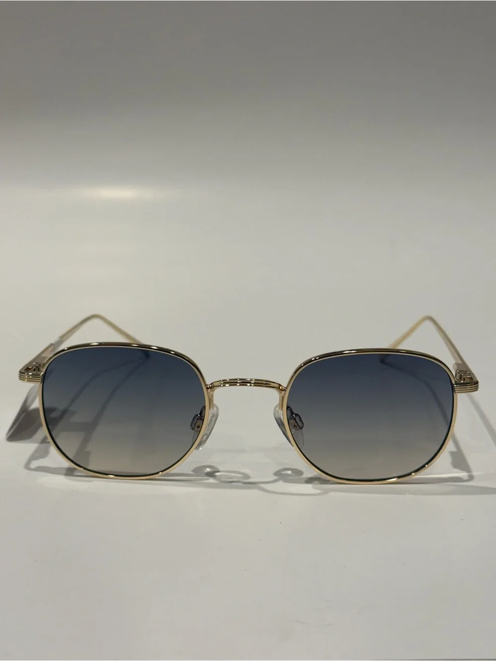 NEW Carolina Lemke Reico Gold Gradient Lense Sunglasses